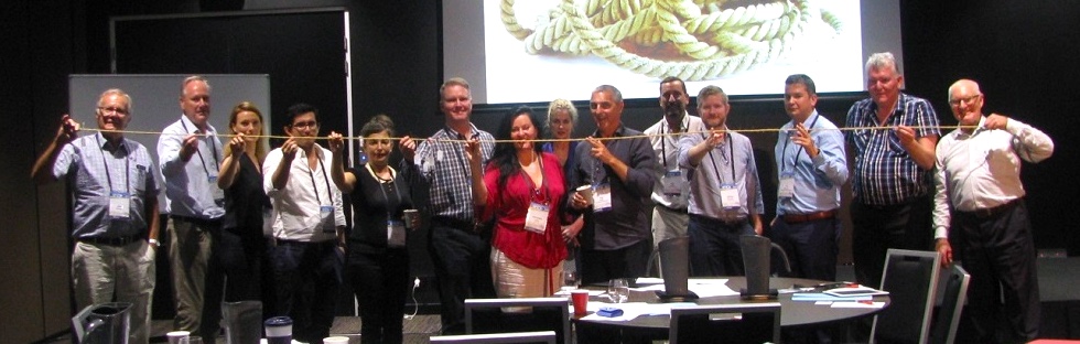 The Rope Trick activity at the Executive Briefing workshop